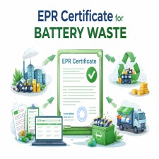 EPR Certificate for Battery Waste