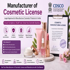 Manufacturer of Cosmetic License