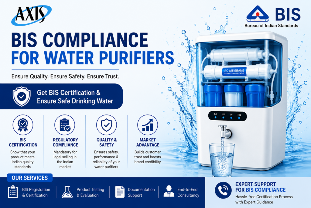 BIS Compliance for Water Purifiers