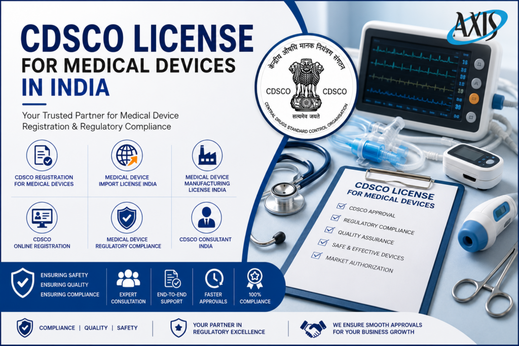 CDSCO License for Medical Devices in India
