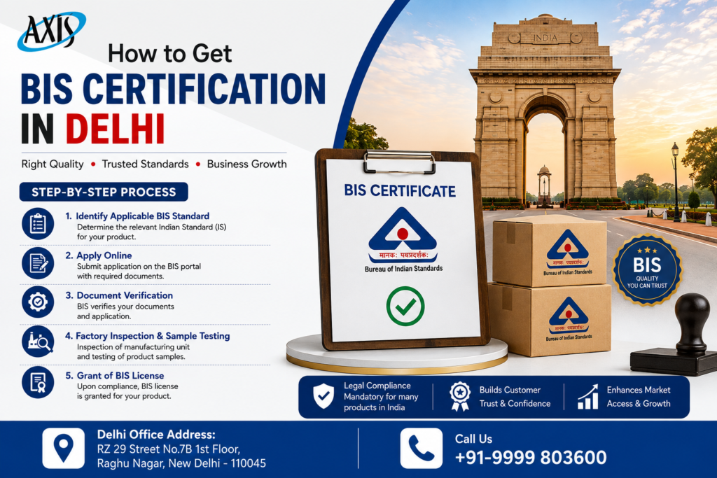 How to Get BIS Certification in Delhi