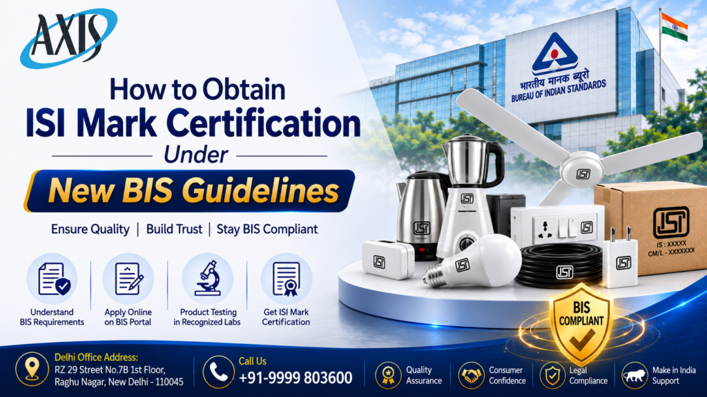 How to Obtain ISI Mark Certification Under New BIS Guideline