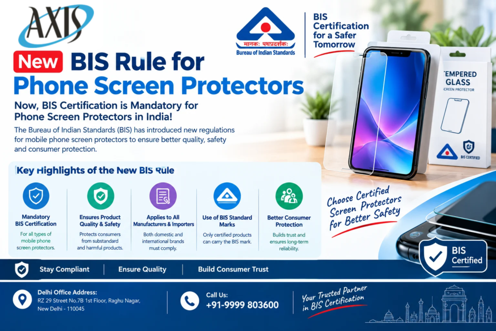 New BIS Rule for Phone Screen Protectors
