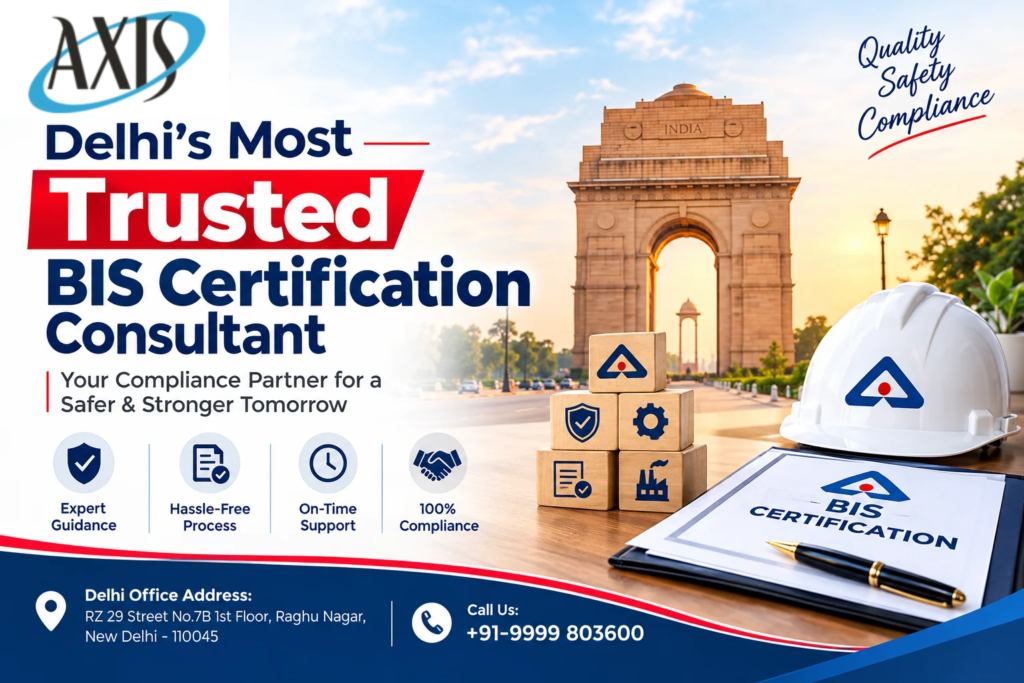 Most Trusted BIS Certification Consultant in Delhi