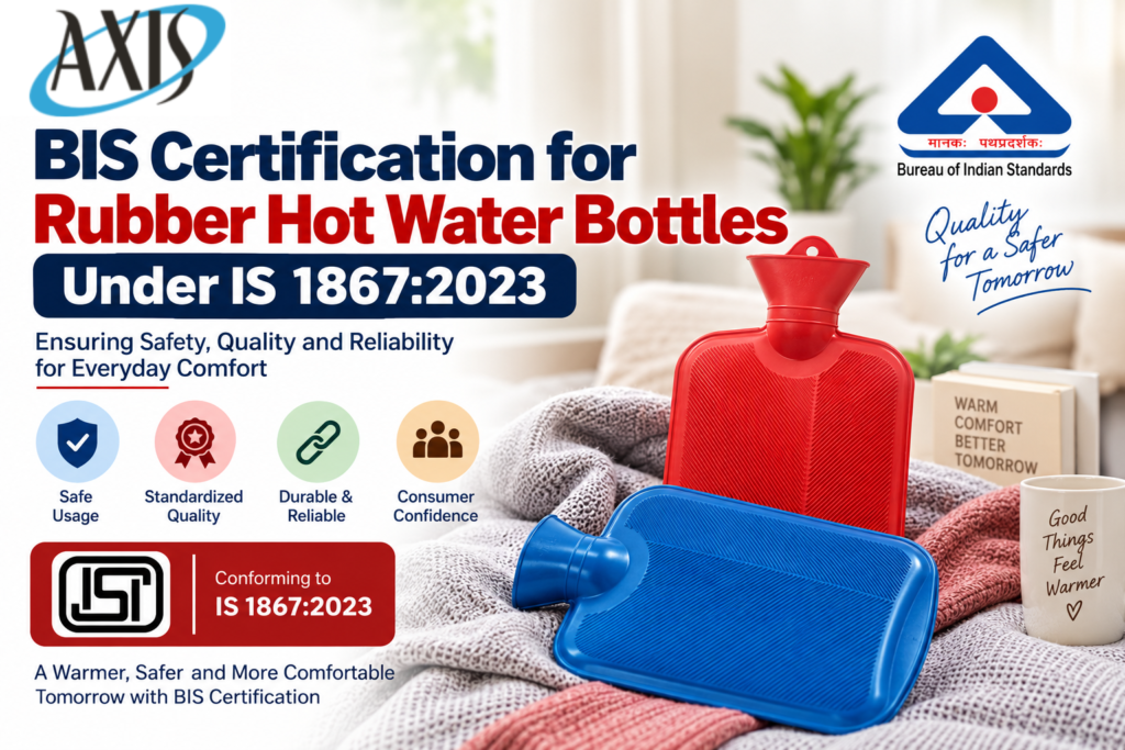 BIS Certification for Rubber Hot Water Bottles Under IS 1867:2023