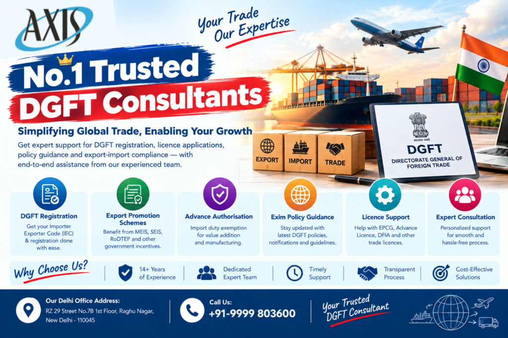 No.1 Trusted DGFT Consultants