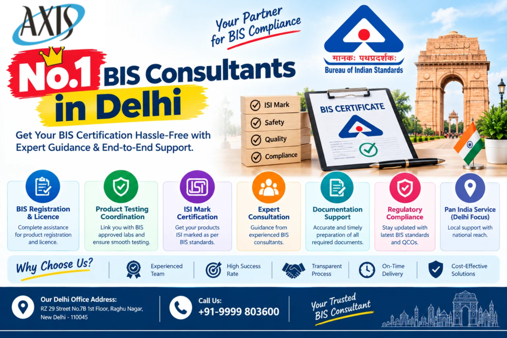 No.1 BIS Consultants in Delhi