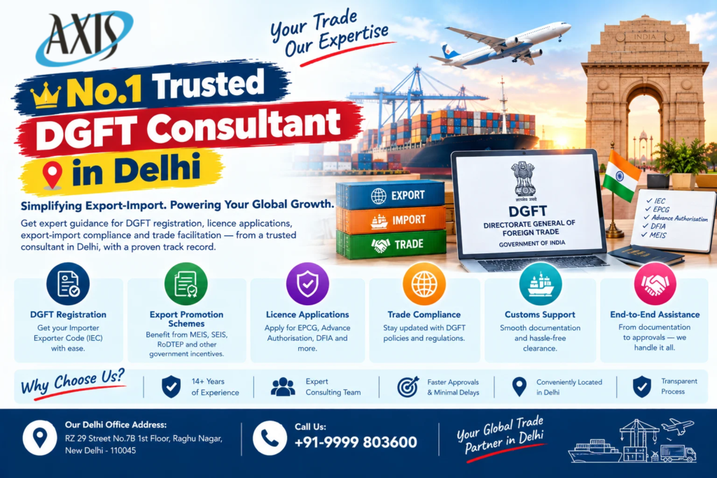 No.1 Trusted DGFT Consultant in Delhi